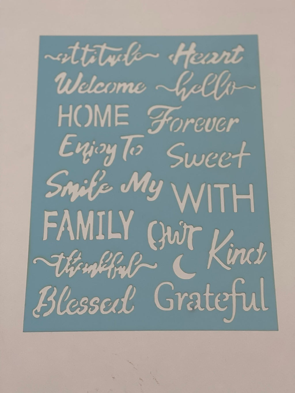 Stencil Frases Din-A4