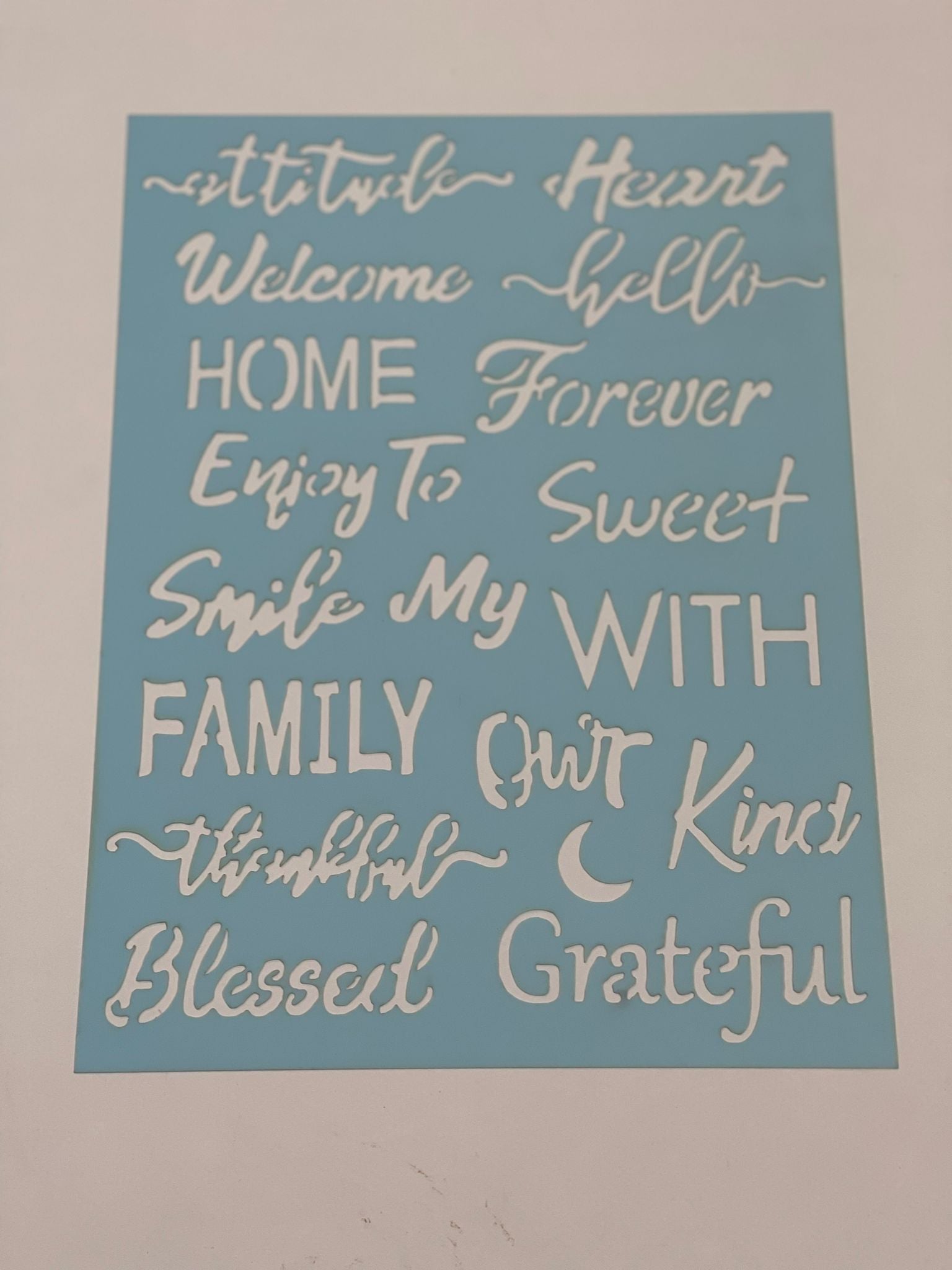Stencil Frases Din-A4