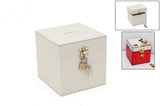 Caja Hucha Con Candado 13x13x13 Cm