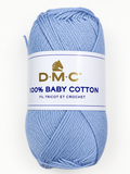 100% Baby cotton  DMC 50 gr. azul bebé