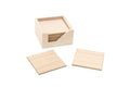 Caja Con Bases Posavasos 11x11x6 Cm