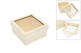 Caja Con Tapa Acrílica 30X20X14Cm