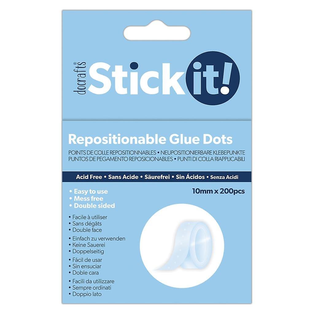 Reposicionable Glue Dots