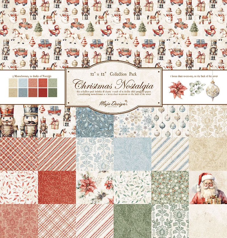 Block 30x30 Christmas Nostalgia  collection pack Maja Design