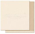 Hoja 30x30 color beige permino (memoris)