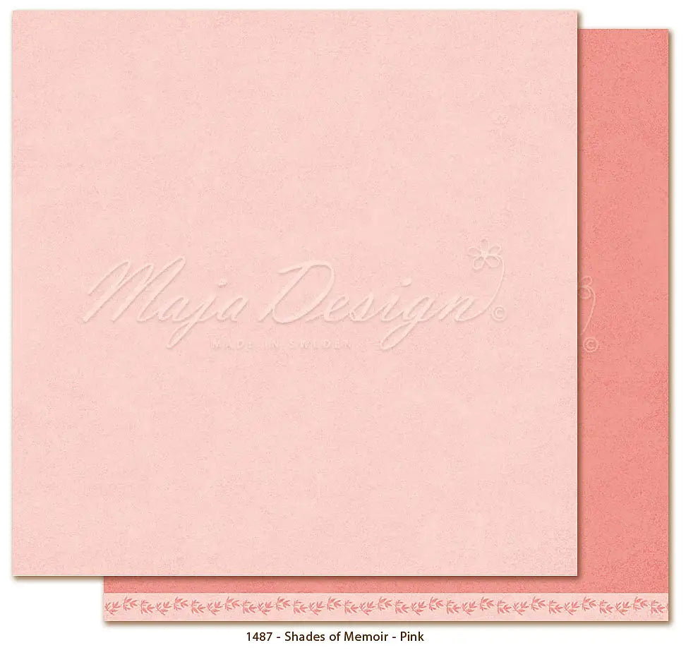 Hoja 30x30 color Rosa (memoris)