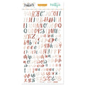 Alfabeto Puffy Lettering Celebrate