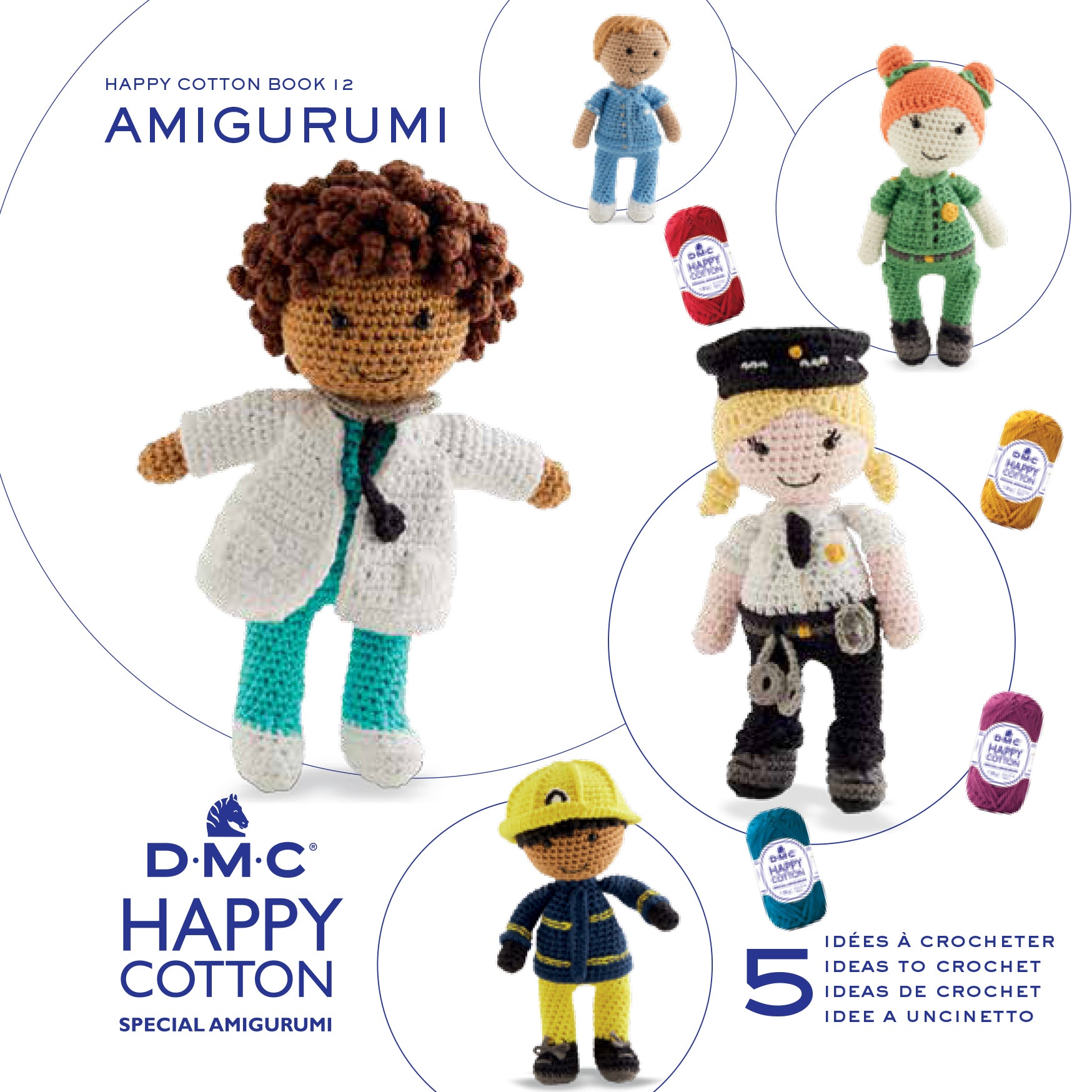 Libro Amigurumi nº 12 profesiones