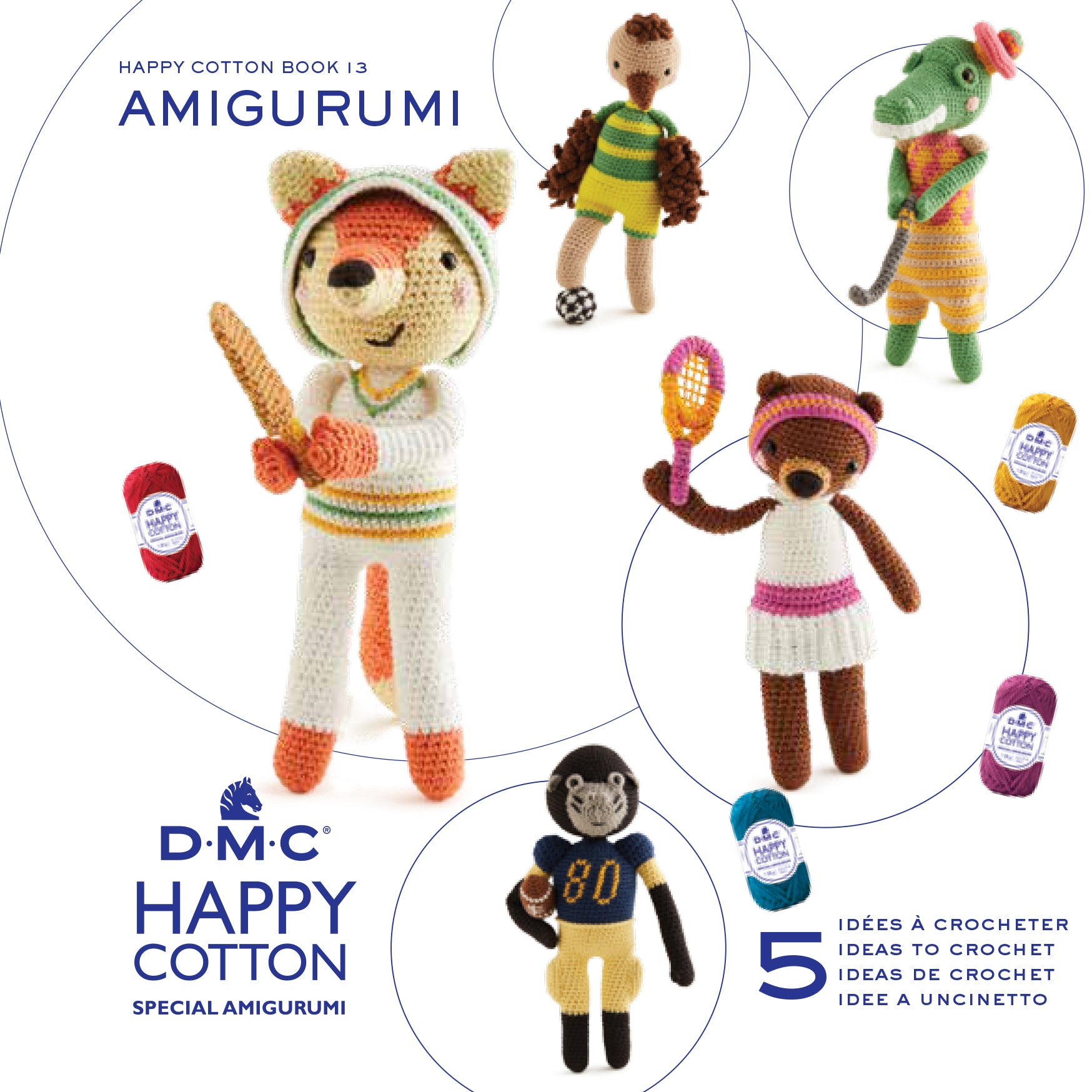 Libro Amigurumi nº 13 deportes