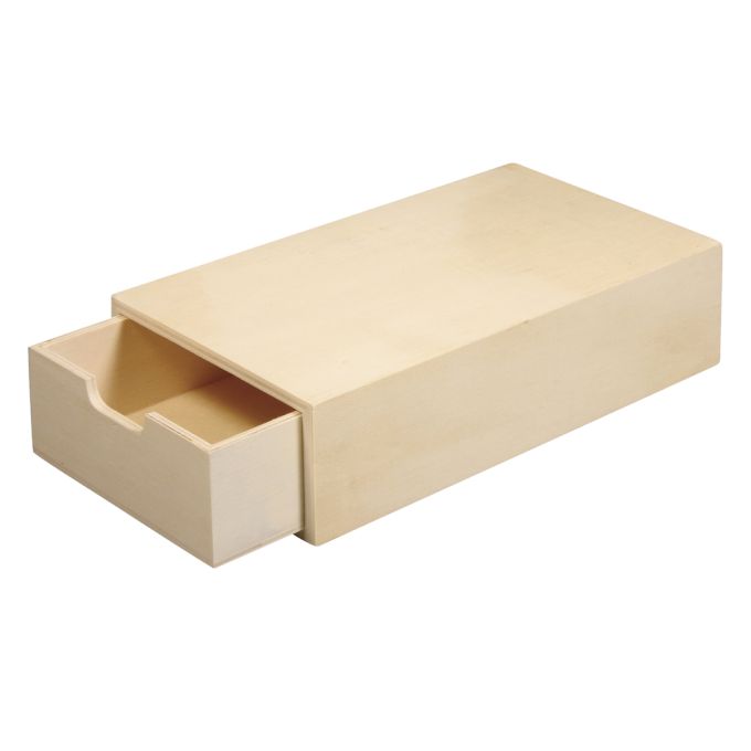 Caja de madera 20x20x5