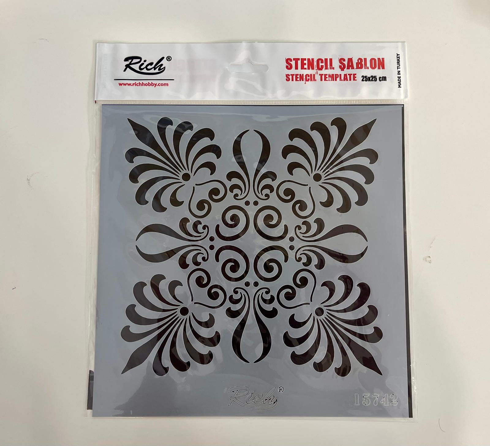 Stencil 25x25 15742