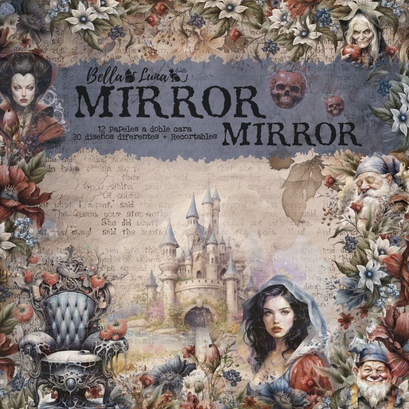 Block 30x30 Mirror Bella Luna Crafts