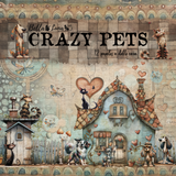 Block 30x30 Crazy Pets Bella Luna Crafts