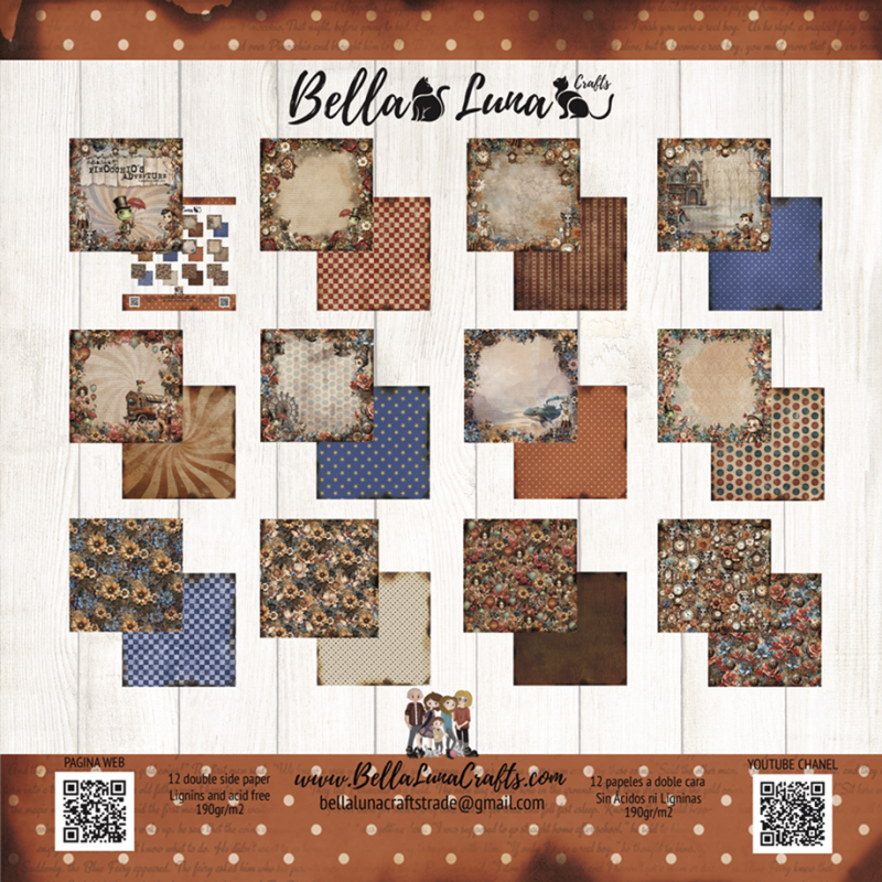 Block 30x30 Pinocho Bella Luna Crafts