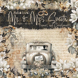 Block 30x30 Mr &Mrs Smith frames and complements