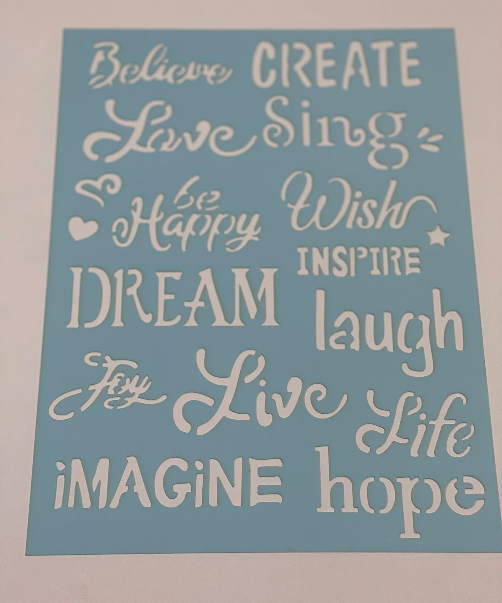 Stencil Frases Din-A4