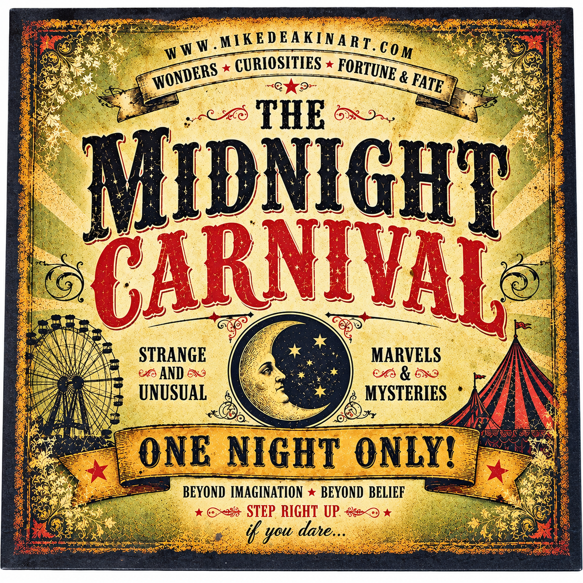 Journal IndigoBlu The Midnight Carnival 20x20  IND1582