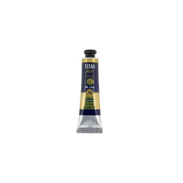 Oleo titan Arts extra Fine  color 201-3 Oro amarillo 20ml