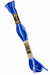 Hilo Dmc Mouliné 121  Especial azul celeste matizado