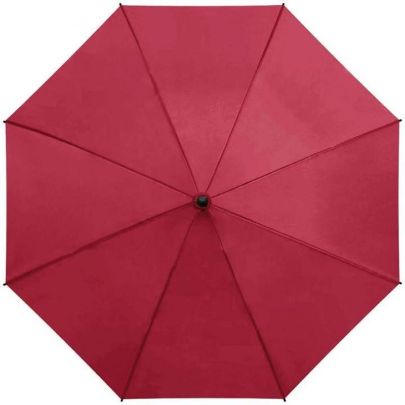 Paraguas 104cm de diametro burgundy 8 varillas