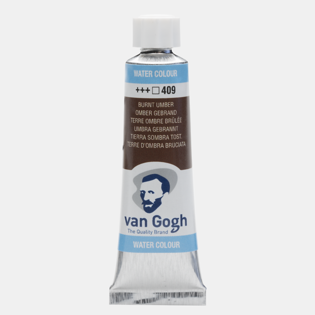 Acuarela Van Gogh 409 tierra sombra tostándolas 10ml.