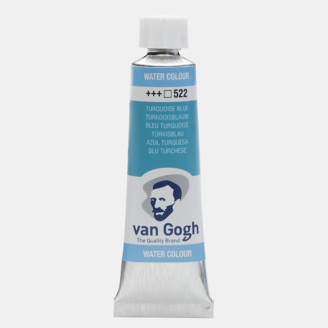 Acuarela Van Gogh 522 azul turquesa 10ml.