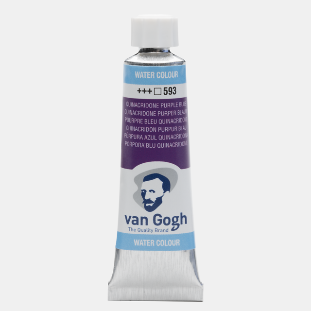 Acuarela Van Gogh 593 Purpura azul quinacrudona 10ml.