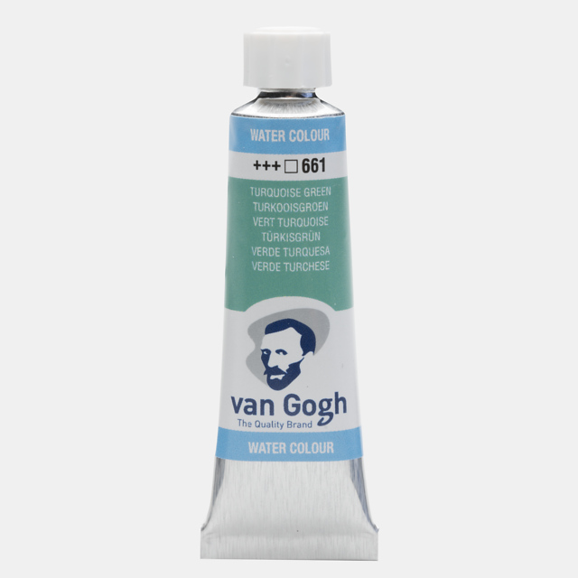 Acuarela Van Gogh 661 verde turquesa  10ml.