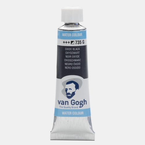 Acuarela Van Gogh 735 Negro Oxido  10ml.