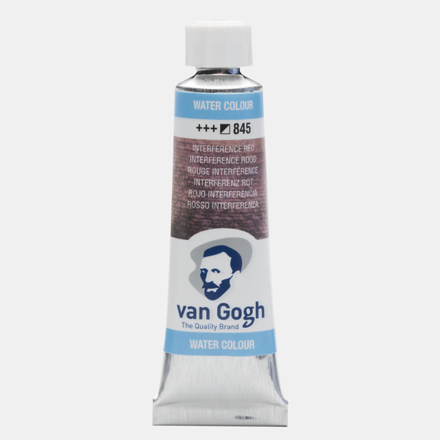 Acuarela Van Gogh 845 rojo interferencia 10ml.