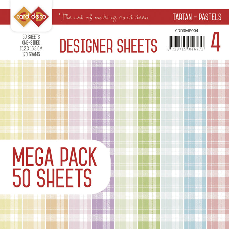 Block 15x15 Tartan Pastel