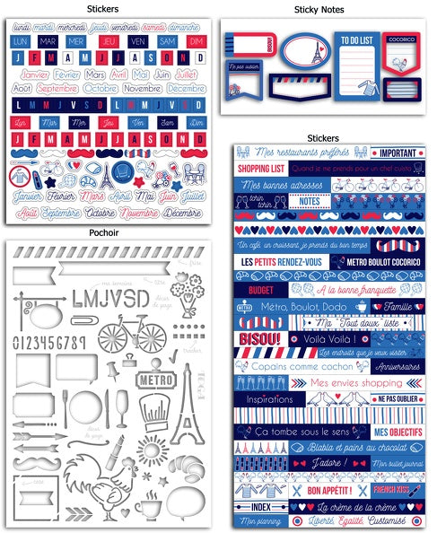 Kit Bujo Mi Vida Diaria Francia