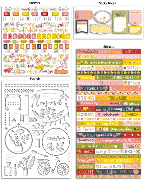 Kit Bujo Mi Vida Diaria Florida