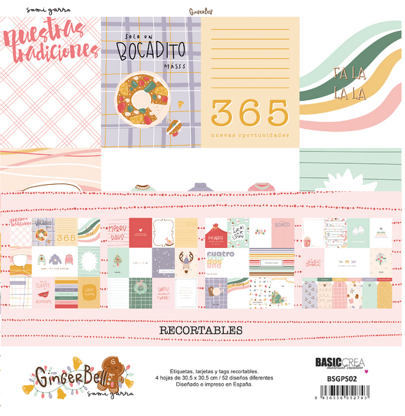 Block Recortables Ginger Bell