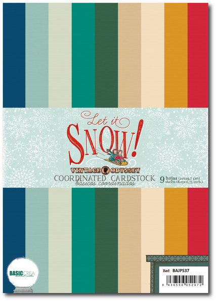 Block 21X29,7 Básicos Let It Snow