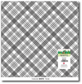Acetato White Tartan
