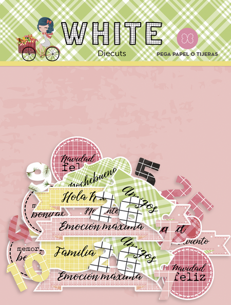 Die Cuts White Números