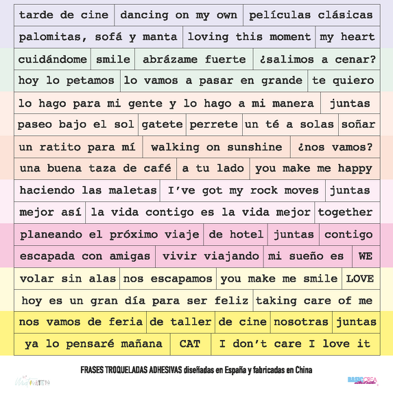 Stickers Eres Arte The Mint Feather
