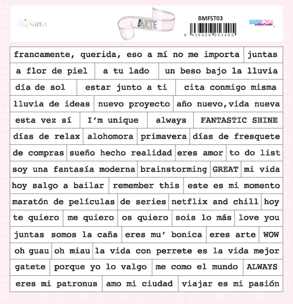 Stickers Eres Arte The Mint Feather