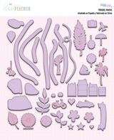 Troquel Mapas Eres Arte The Mint Feather