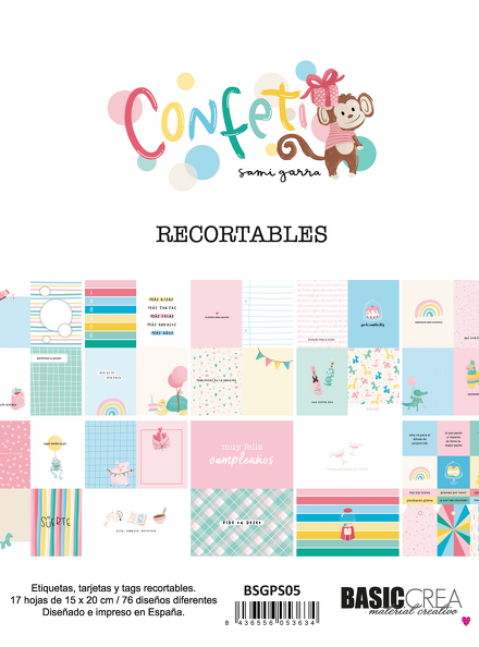 Recortables Confeti