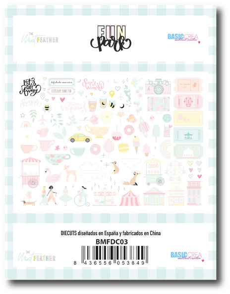 Die Cuts Fun Park The Mint Feather