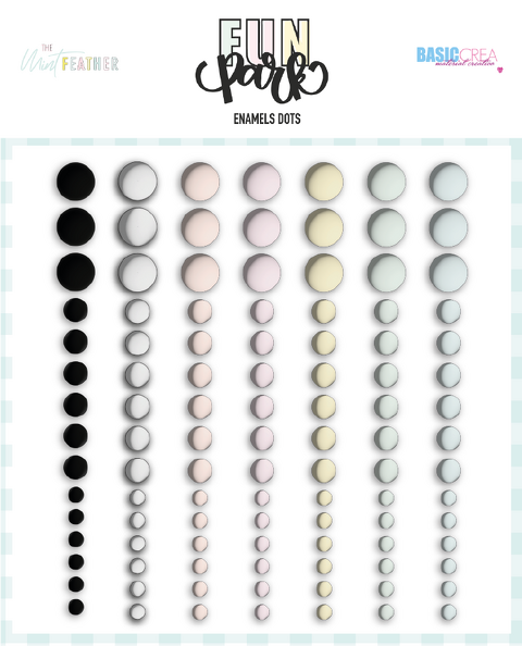 Enamel Dots Fun Park The Mint Feather