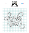 Palabra Metacrilato Blanco Fun Park The Mint Feather