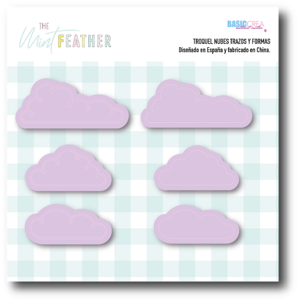 Troquel Shaker Nubes Fun Park The Mint Feather