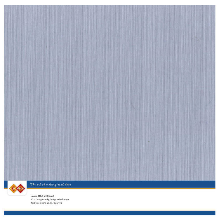 Block Cartulina Texturizada 30x30 240 Gr Old Blue