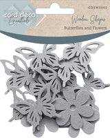 Maderitas Mariposas Y Flores