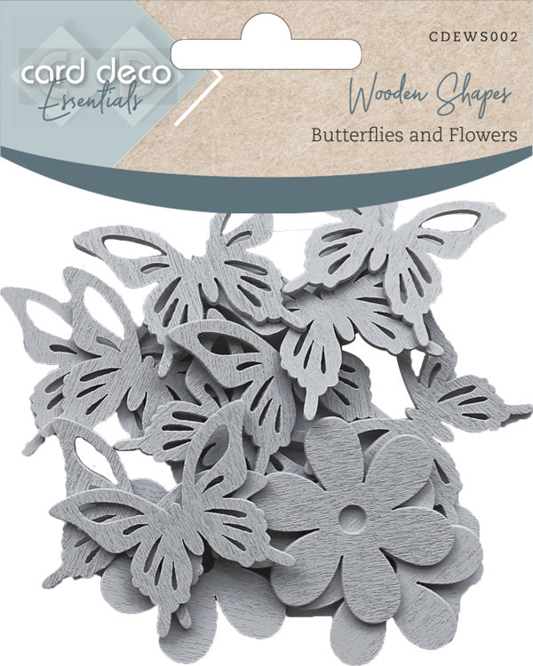 Maderitas Mariposas Y Flores