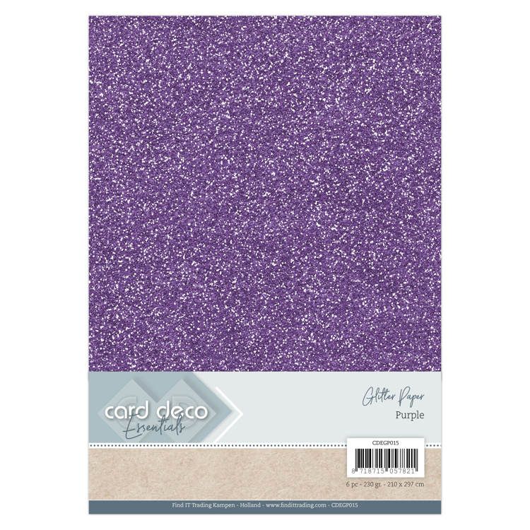 Hoja Purpurina Violeta Din-A4