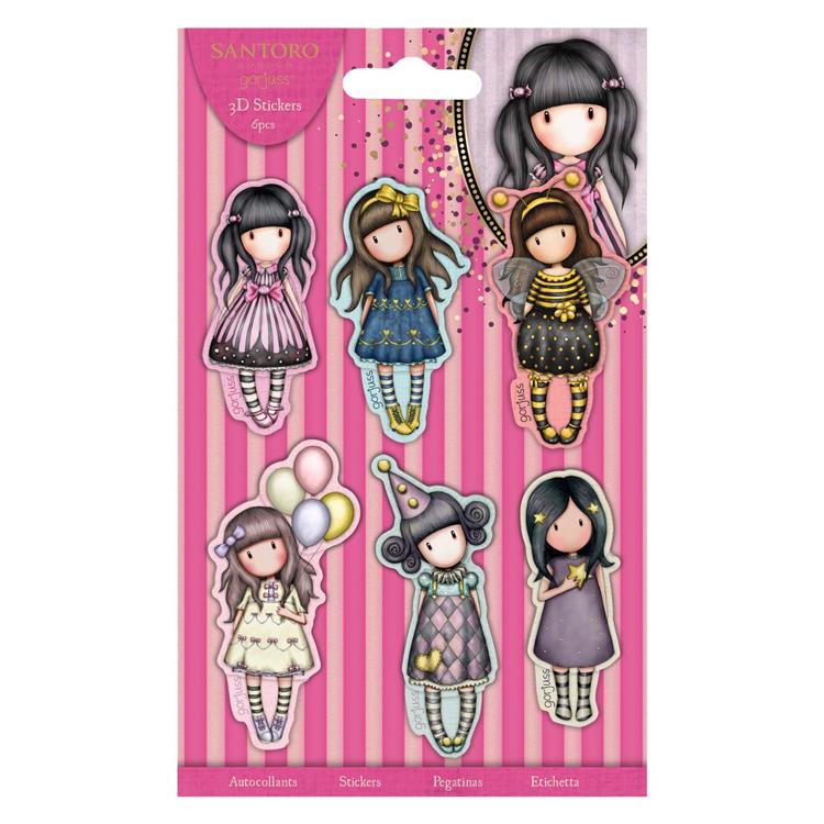 Pegatinas 3D Gorjuss